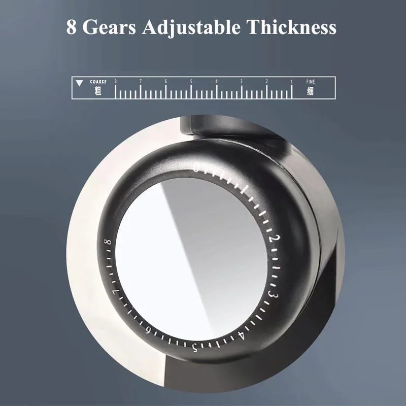 Автоматическая 48 мм плоская кофемолка 220 В Бытовая для зерен итальянская