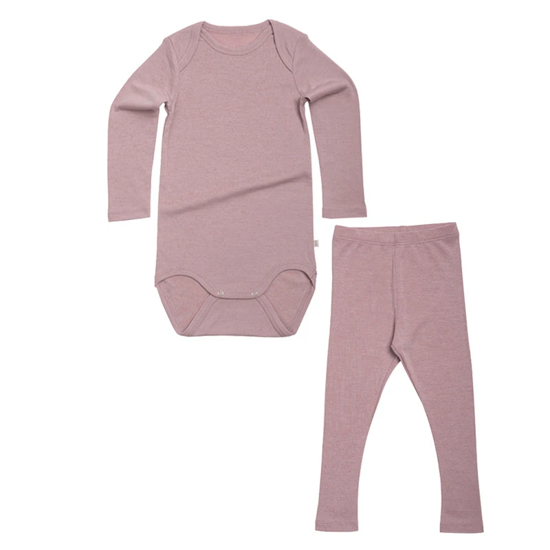 

New Born Baby Girl Boy Clothing Sets Spring Autumn Casual Solid Modal Romper + Long Pants Home Suit 2022 New Cotton Kids Clothes