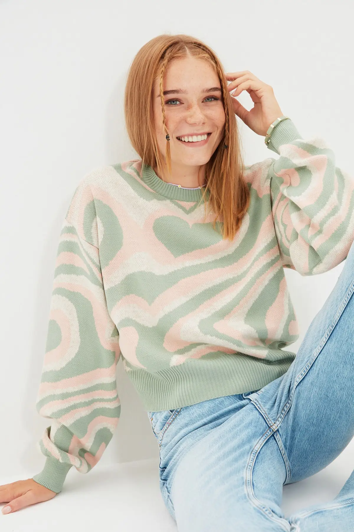 

Trendyol Bike Collar Knitwear Sweater TWOAW22KZ1641