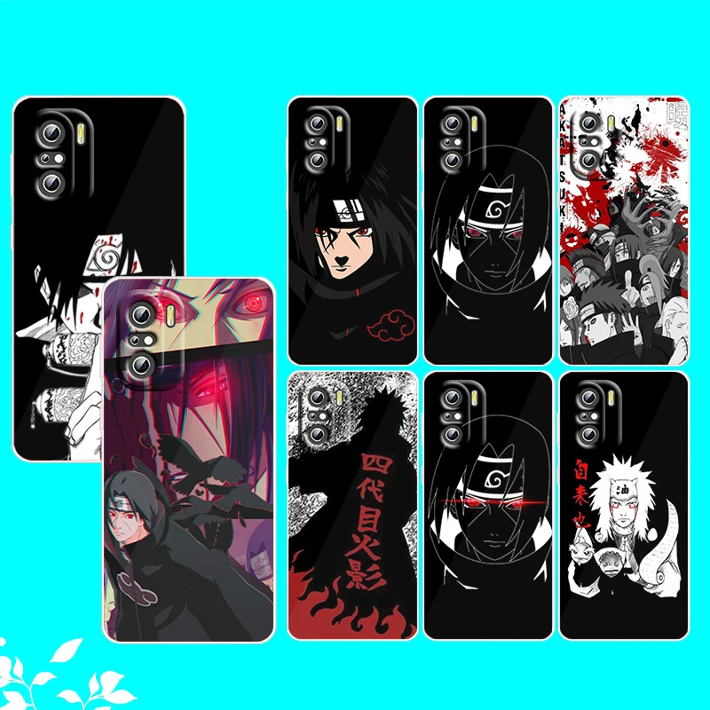 

Cool Comic Naruto Art For Xiaomi Redmi Note 10S 10 K50 K40 Gaming Pro 10 9AT 9A 9C 9T 8 7A 6A 5 4X Transparent Phone Case