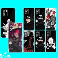 cool comic naruto art for xiaomi redmi note 10s 10 k50 k40 gaming pro 10 9at 9a 9c 9t 8 7a 6a 5 4x transparent phone case