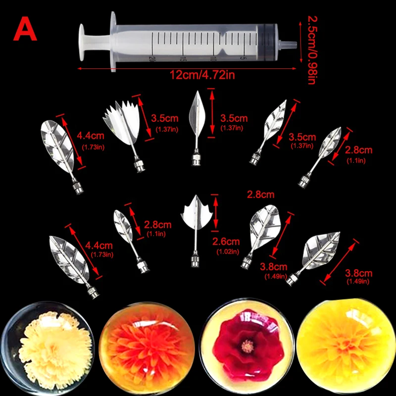 Желейное желе желейные инструменты 3D цветы художественные для украшения тортов