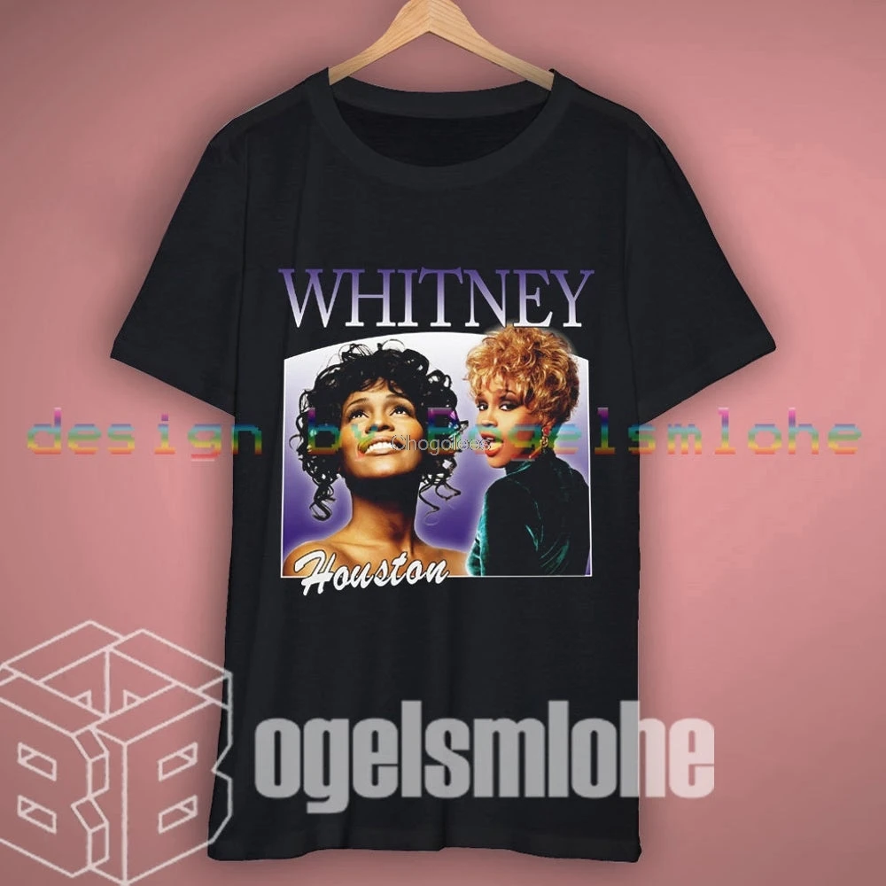 Винтажная Ретро футболка Whitney Хьюстон 90-х новый размер BS 190 |