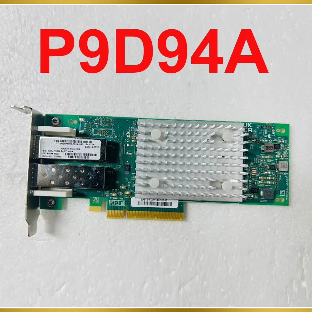 Для HP 853011 -001 SN1100Q QLE2692 Двухпортовая карта 16G 2P FC HBA P9D94A