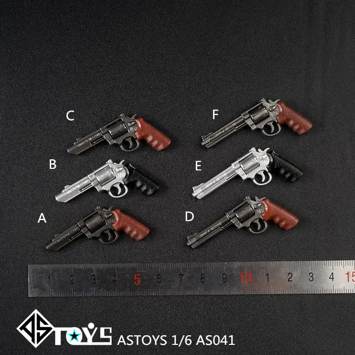 ASTOYS AS041 1/6 солдатское оружие M & P револьверный пистолет Модель аксессуары подходит для 12 