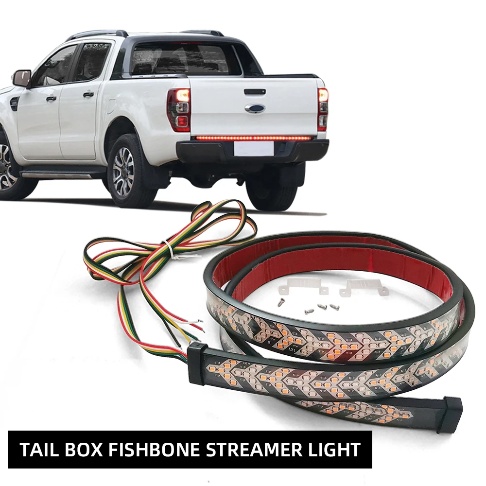 

Car LED Brake Light Dynamic Arrow Light Pickup Tail Light Turn Signal 1.5M/12V Accessories High-quality Turn Signals