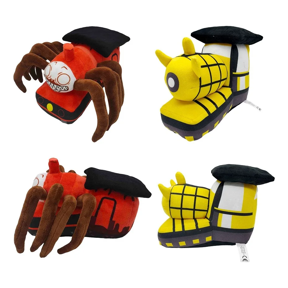 

New Choo-Choo Charles Game Plush Toys Plush Stuffed Charles Train Figure Dolls Cartoon Anime Kids Toys Xmas Gift For Kids
