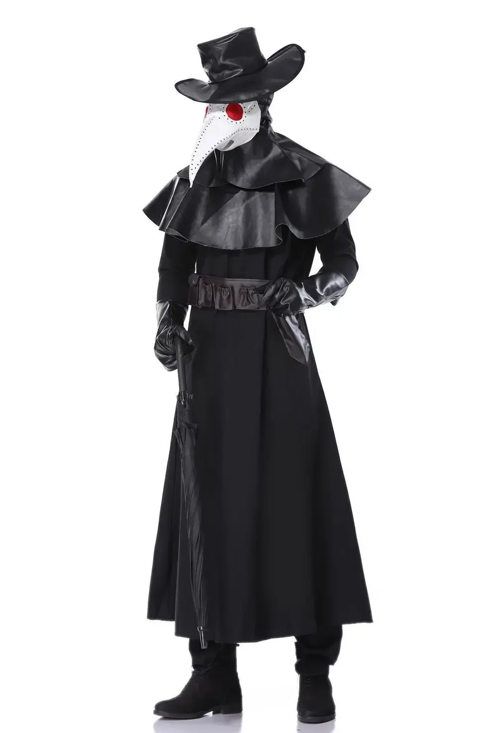 Хэллоуин Средневековый Стимпанк Взрослый Чума Птица Клюв Доктор Ворона Маска