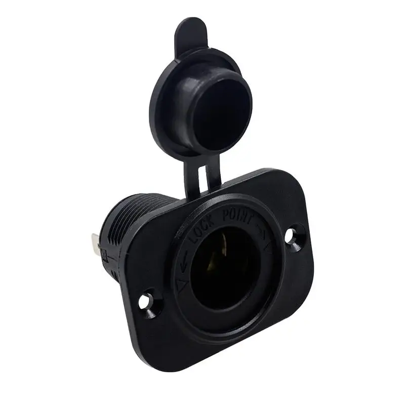 

Автомобильная розетка для прикуривателя, 12 В, Пылезащитная и водонепроницаемая розетка для автомобильного прикуривателя, розетка для осве...