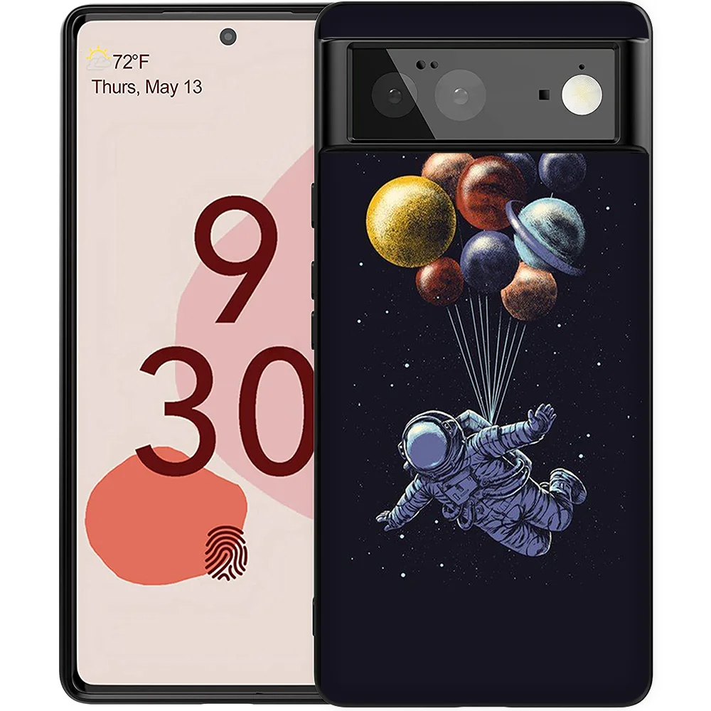 

Astronaut Fundas Phone Case for Google Pixel 3 3XL 4 XL 3aXL 4 4a 5G 5 5a 5G Protection Shell Luxury Soft Silicone Back Cover