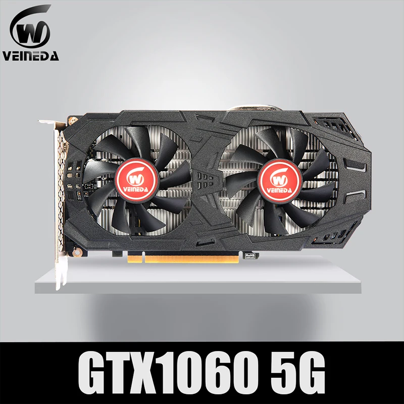 

Видеокарта VEINEDA GTX 1060 5 Гб 8008 МГц бит GDDR5 для nVIDIA GeForce gtx1060 5 Гб GTX 1050Ti