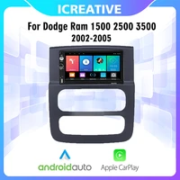car multimedia player 2 din carplay for dodge ram 1500 2500 3500 2002 2005 7 inch gps navigation android autoradio