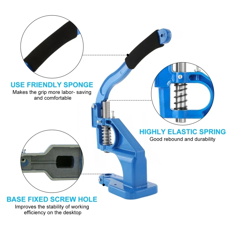 Ручная машина для установки кнопок ручная пресс-втулка инструменты петель