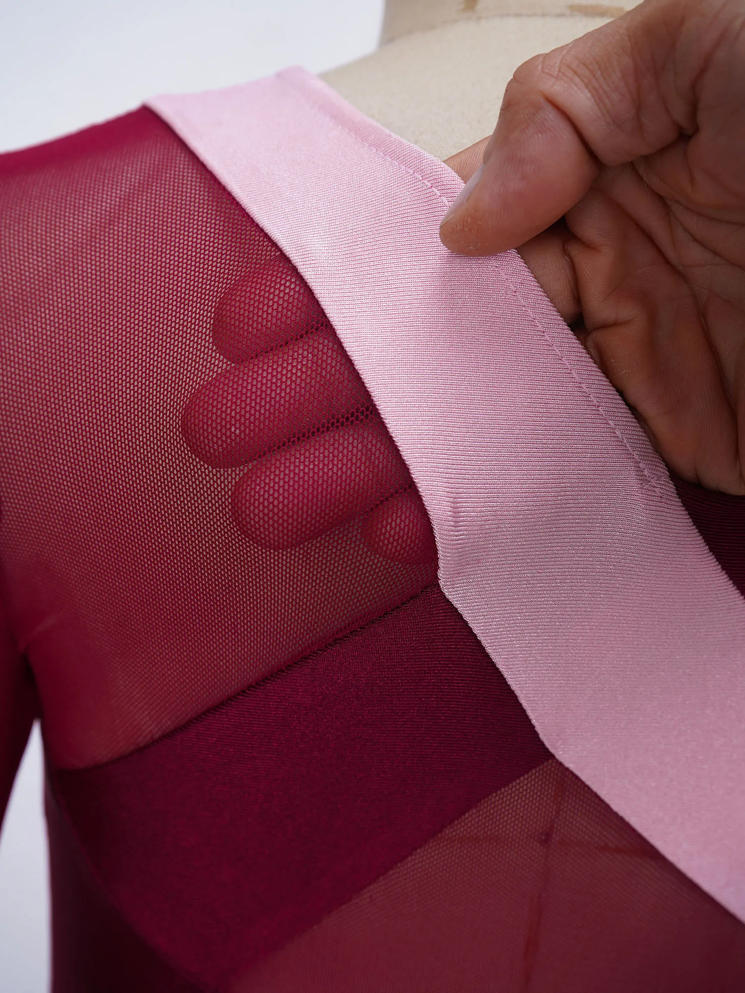 Детский Лирический танцевальный костюм с длинным рукавом для девочек