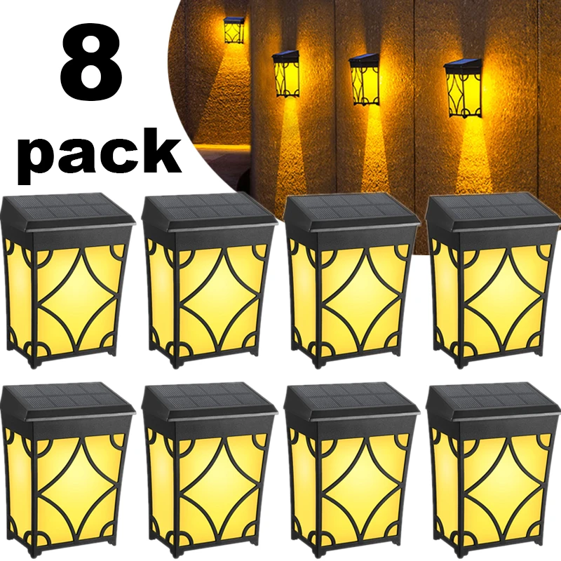 Уличные Настенные светильники на солнечной батарее