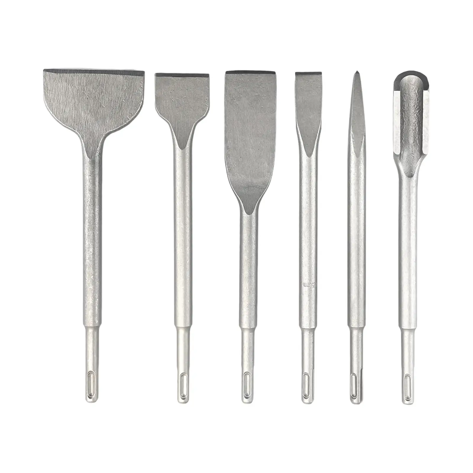 

6Pcs 250mm Set Shank Point Groove Removal Tools Professional Accessories for Concrete Masonry Brick Wall