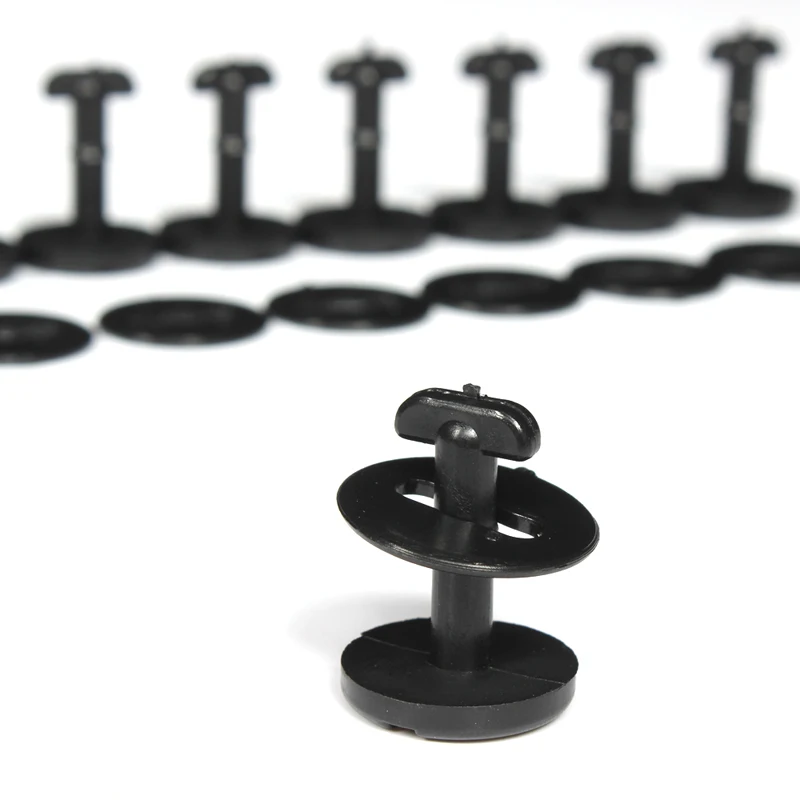 

10PCS Black Floor Carpet Mat Clips Rivets Retainer Clips Trim For BMW E46/318I Car Floor Mat Clips Holders Anti Skid Fastener