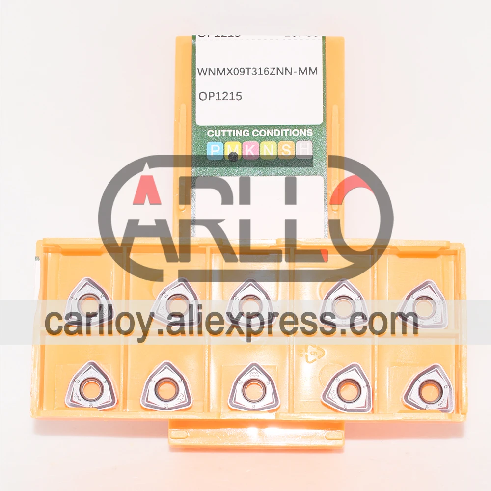10 шт WNMX09T316ZNN-MM OP1215 OP1315 OP1315G карбидные режущие инструменты WNMX WNMX09T316 для лезвия
