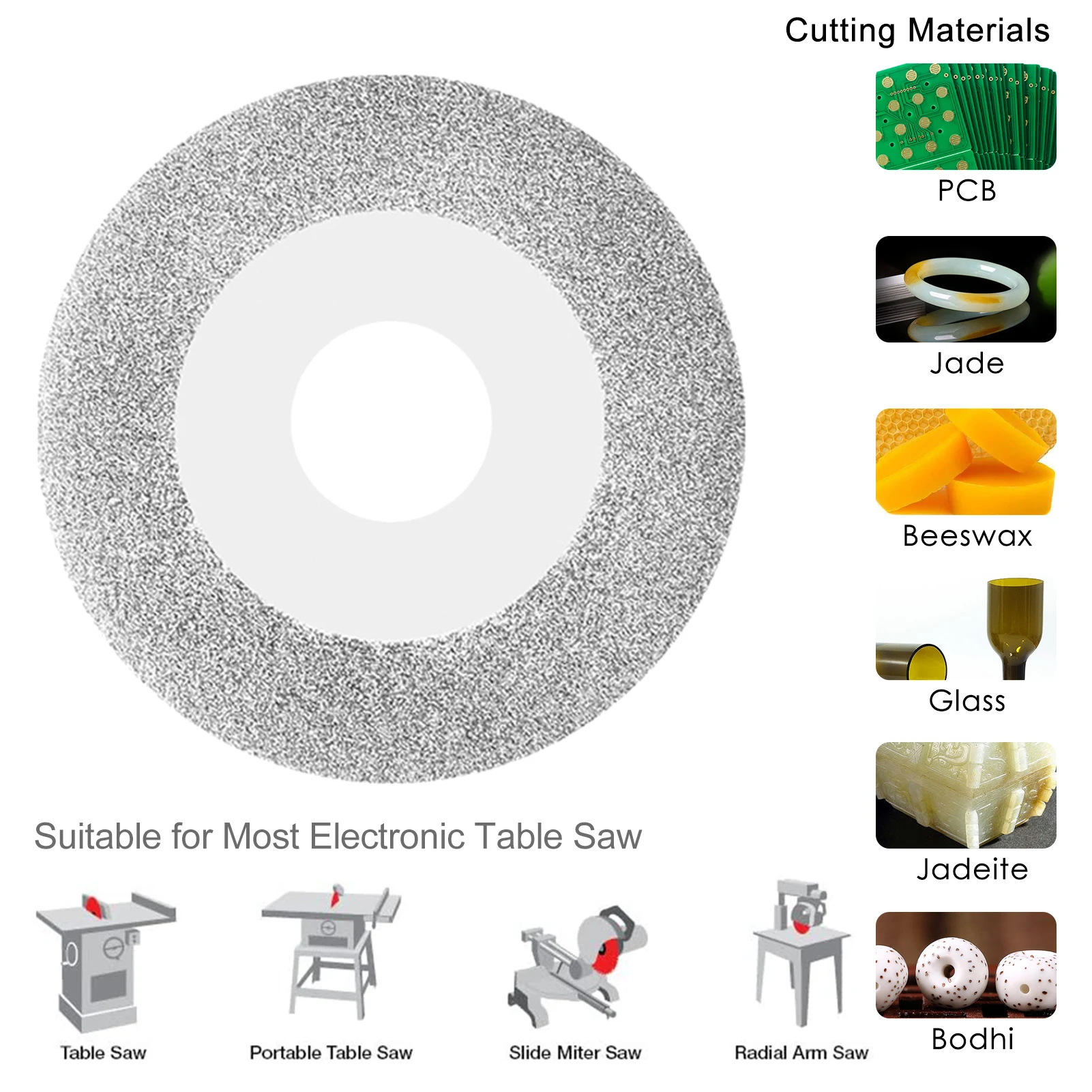 

2.5inch 63mm Alloy HSS High Speed Hacksaw Blade Diamond Chip Resin Grinding Wheel Multifunctional Cutting Saw Blade For Motor