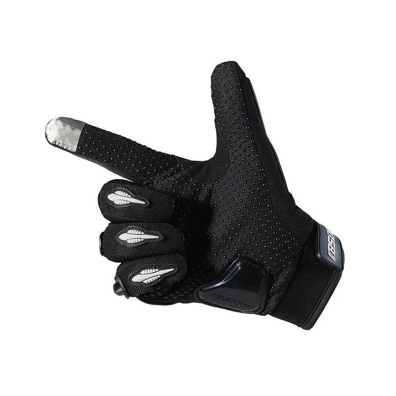 Motorcycle Riding Gloves Anti-Fall Summer Sunscreen Full Finger Touch Screen Gloves for Men and Women enlarge