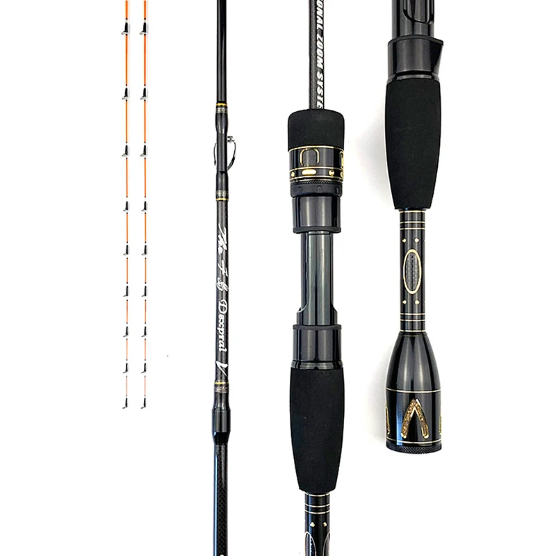 Carbon Fiber Fishing Rods Telescopic Equipment Saltwater Fishing Ultralight Pole Accessories Canne Casting Carnassier Carp Rod