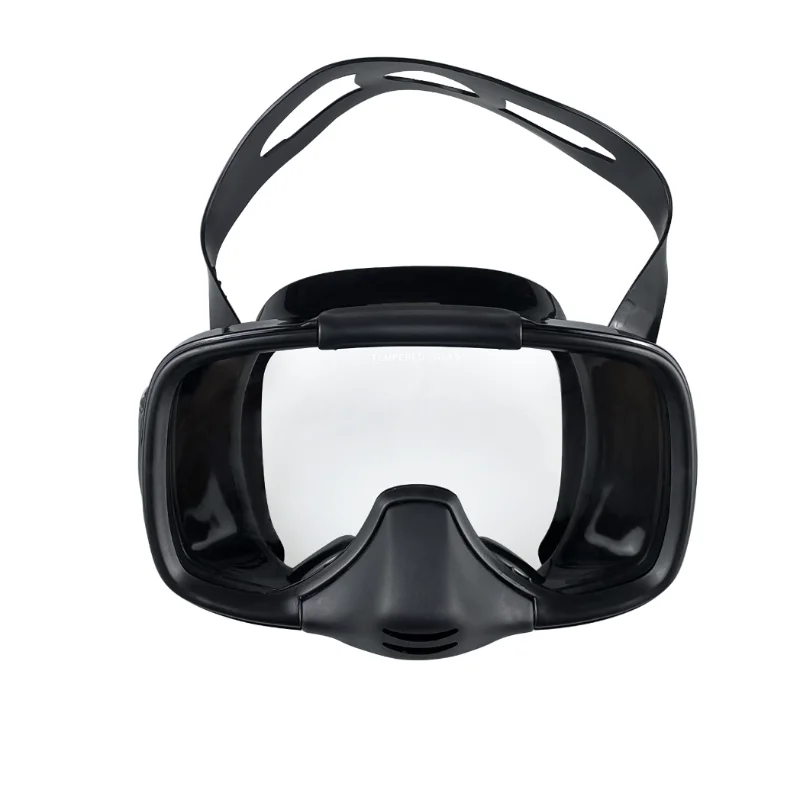 Маска для дайвинга плавательные очки подводное плавание силиконовая юбка