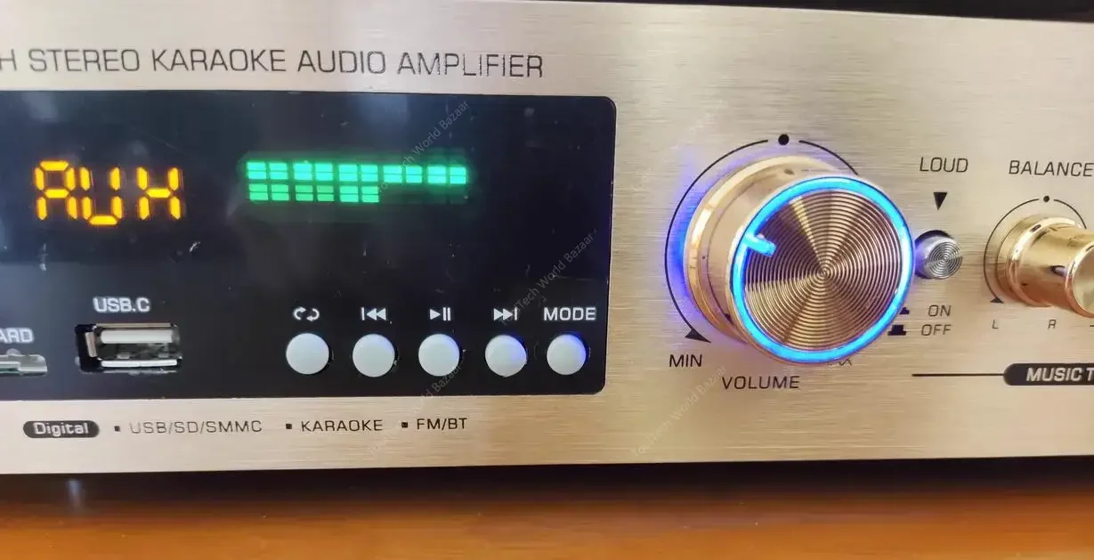 2000 Вт Bluetooth усилитель мощности аудио сабвуферы домашний караоке-театр КТВ Hi-Fi