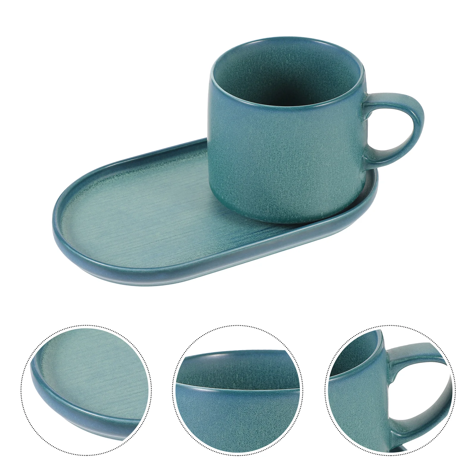 

Small Milk Mug Cutlery Household Water Cup Coffee Ceramic Mugs Ceramics With Saucer Home