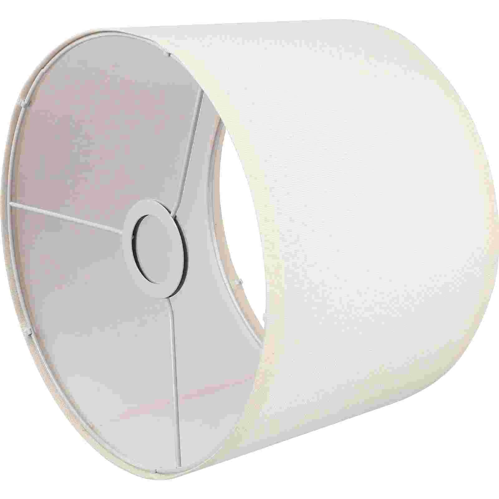 

Lamps Table Lamp Shade Barrel Fabric Lampshade Floor Light Cover Chandelier Bulb Cage Guard Replacement Small