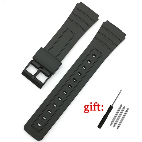 Силиконовый ремешок qinband для часов Casio