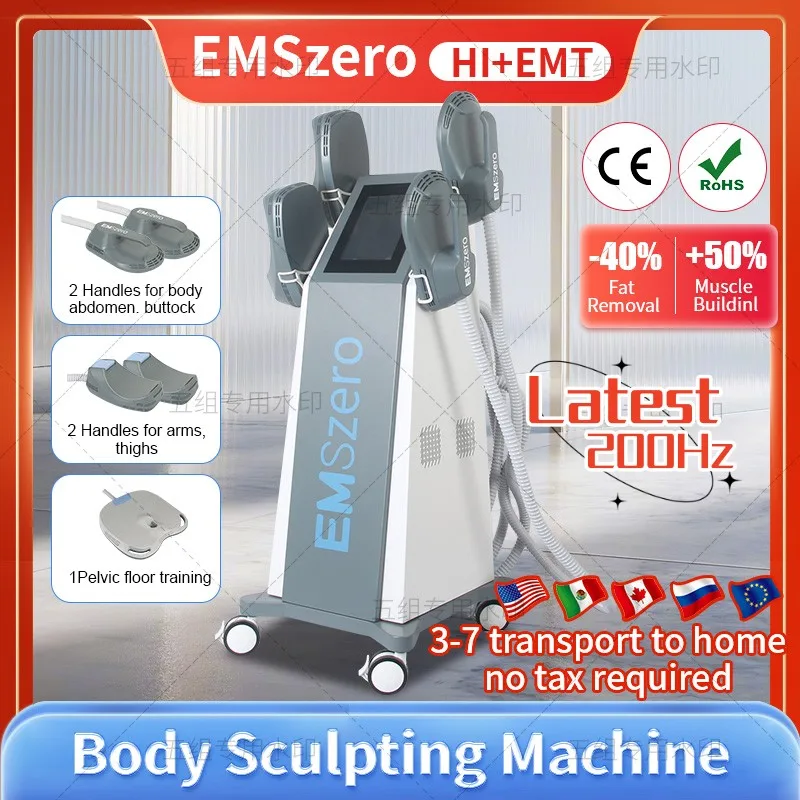 

DLS-EMSlim Nova Sculpt Body Machine 6500W 14 Tesla Neo RF 200HZ EMSzero Shaping Electromagnetic Muscle Stimulate Slimming Device