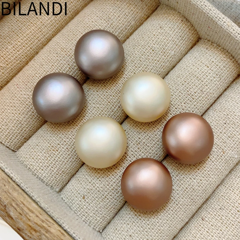 

Bilandi Modern Jewelry Sweet Korean Temperament Simulated Pearl Earring For Women Female Gifts Simply Design Ear Accessories