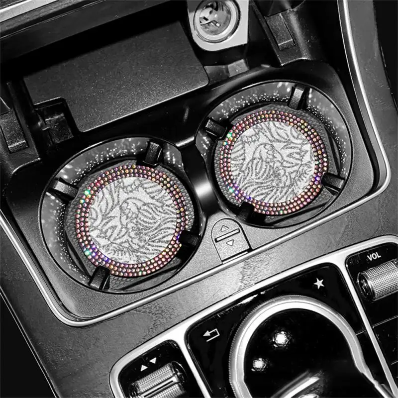 

Universal Water Coaster Multifunctional Durable For Most Cups Drink Cup Coasters Heat Insulation Pad Car Supplies Non-slip Mat