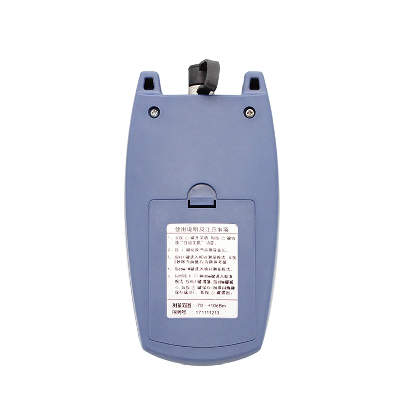 Mini handheld TL520 FTTH Fiber Optic Power Meter SC FC ST universal connector TL520 laser power meter Fiber optic tester