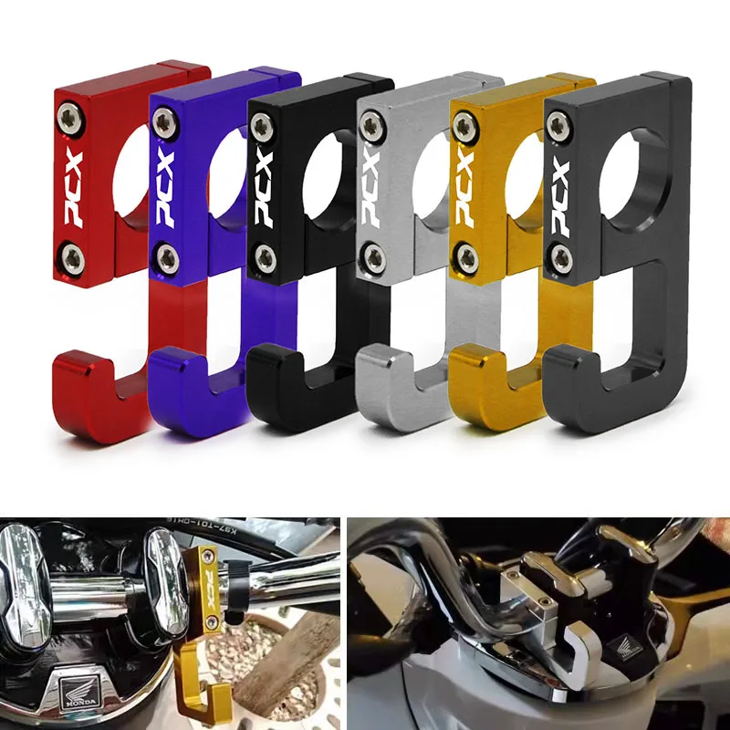 

Модифицированный крючок на руль 14-21, металлический крючок для хранения 22 мм, подходит для Honda PCX150 PCX160 125 cafe racer