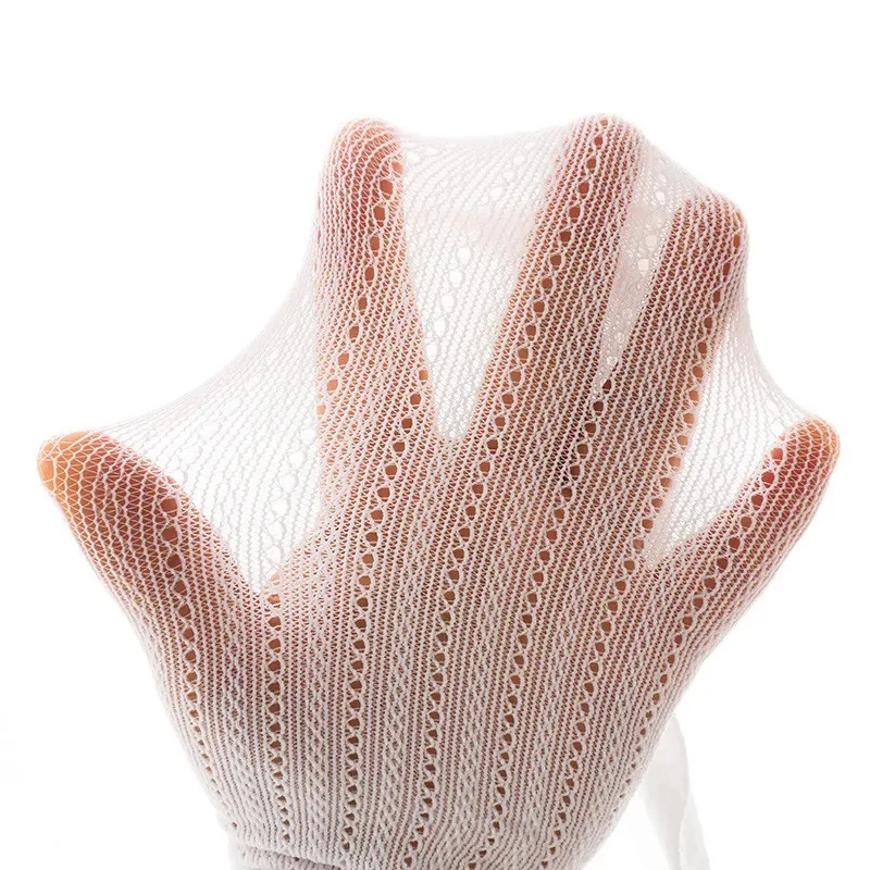 Колготки из хлопка и спандекса для девочек тонкие дышащие летние повседневные