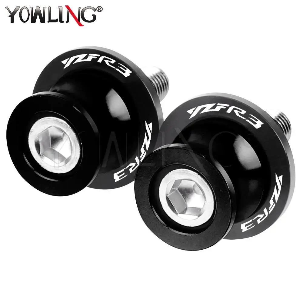 

6MM For Yamaha YZFR3 YZF R3 2015 2016 2017 2018 2019 2020 Motorcycle Accessories CNC Aluminum Swingarm Spools Slider Stand Screw