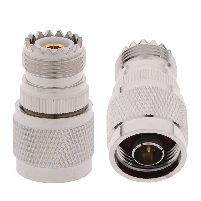

1pc N Male Plug Center To UHF Female SO-239 SO239 Jack RF Adapter Connector