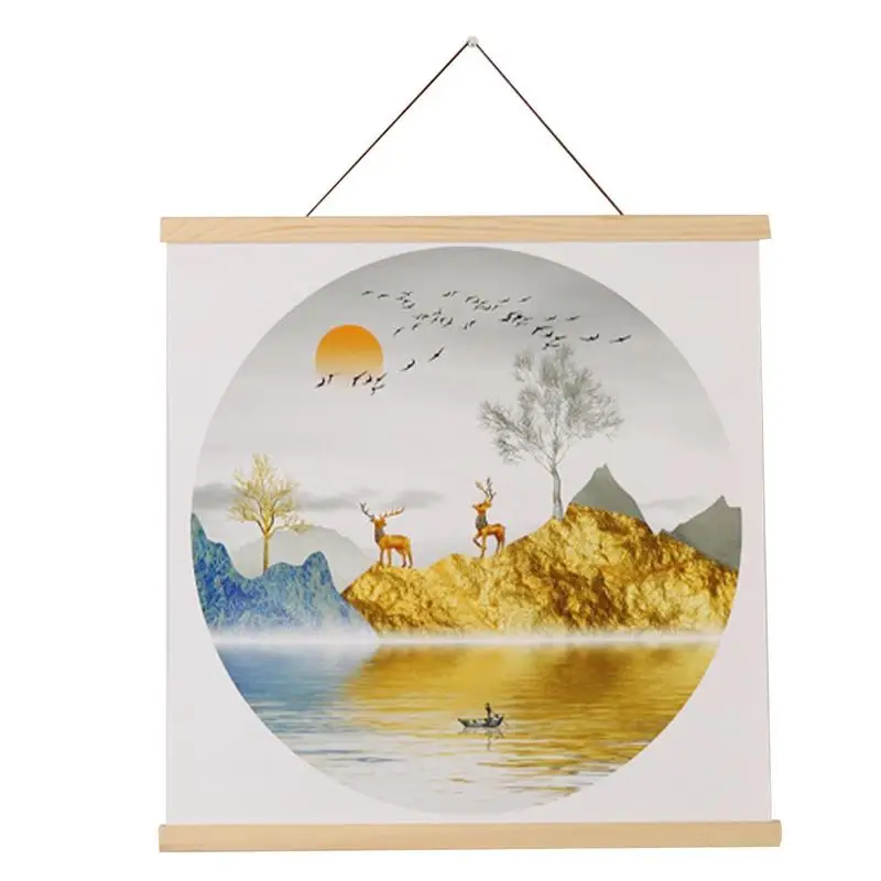 

Детская деревянная рама-вешалка с магнитной рамкой для картин