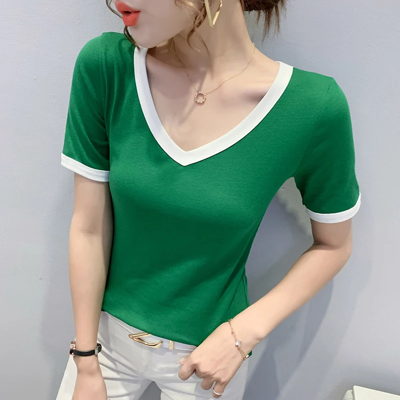 express v neck t shirt