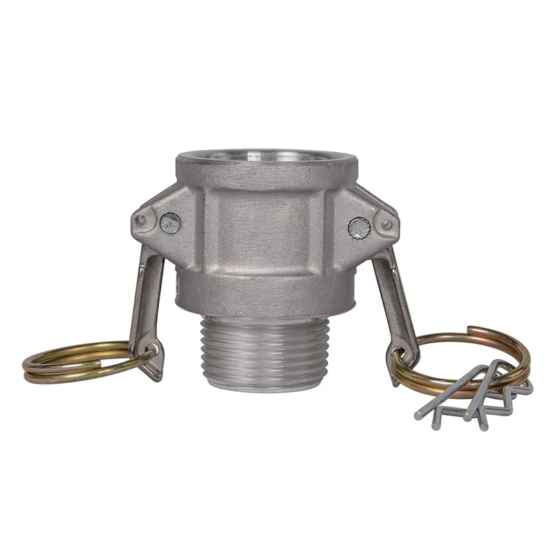 

Алюминиевые фитинги Camlock, фитинги для кулачкового блокировки, тип B, штуцер для шланга, Мужской адаптер, резьба NPT