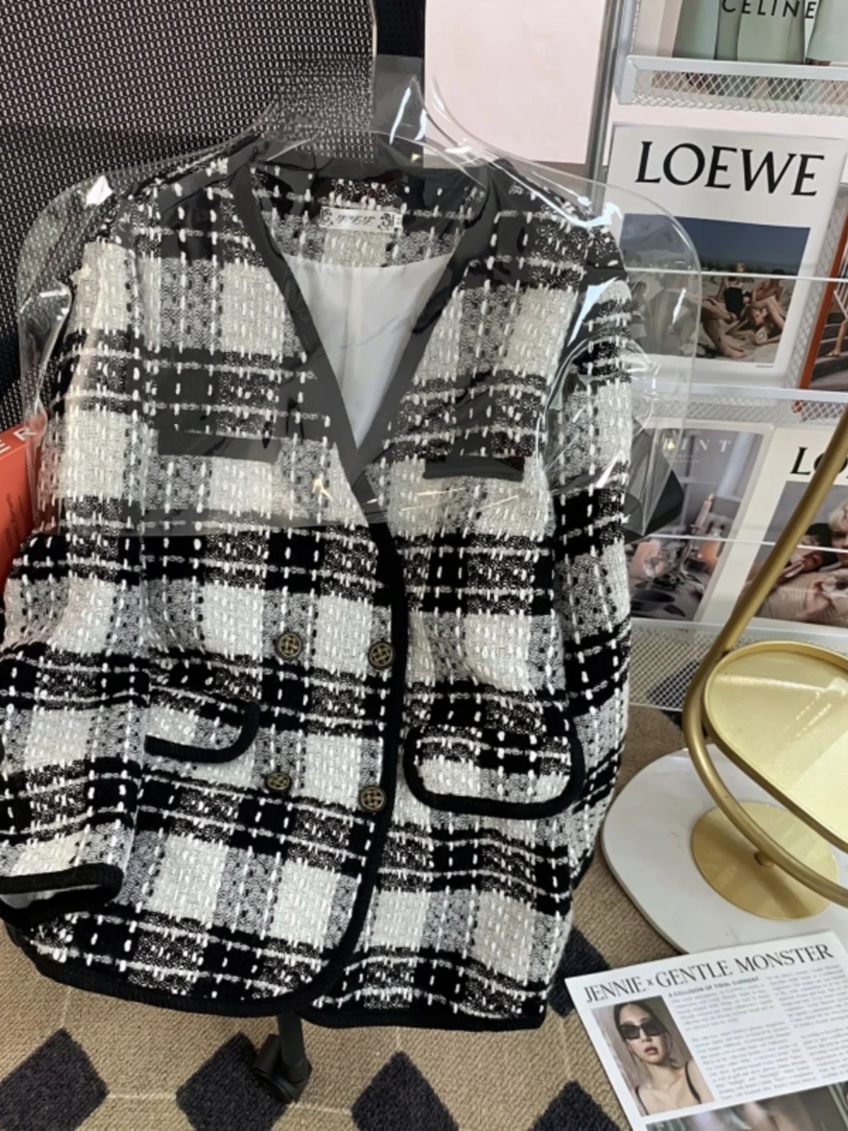 2024 популярная новинка осень-зима французская сверхприятная дизайнерская