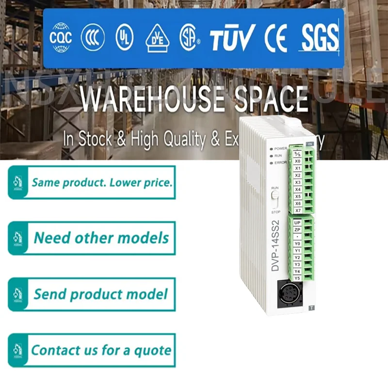 

Оригинальный МОДУЛЬ DVP14SS211R Контроллер ПЛК DVP14SS211T
