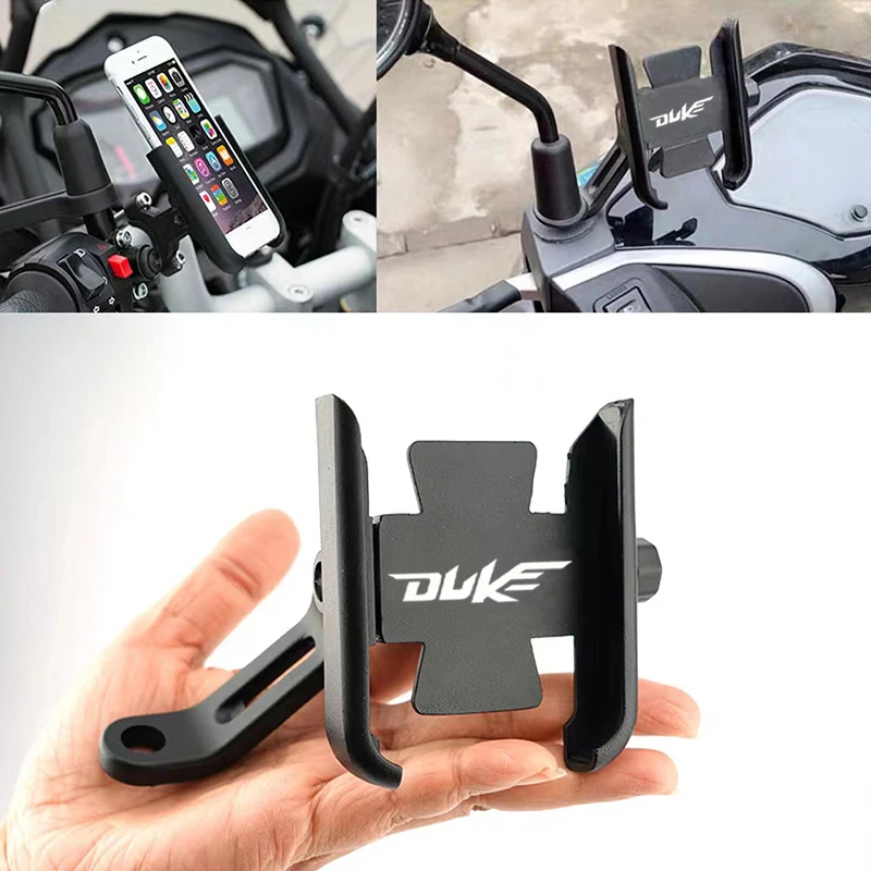 For KTM Duke 125 200 390 790 990 1190 1090 Accessories Motorcycle Handlebar Mobile Phone Holder GPS Stand Bracket