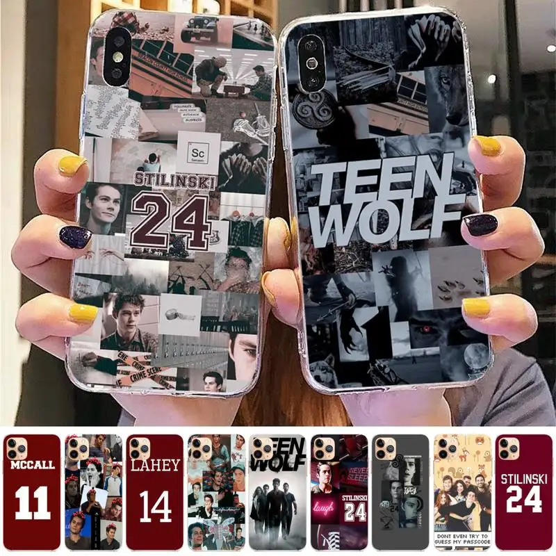 

Teen Wolf Stilinski 24 McCALL 11 LAHEY 14 Phone Case for iPhone 11 12 13 mini pro XS MAX 8 7 6 6S Plus X 5S SE 2020 XR case