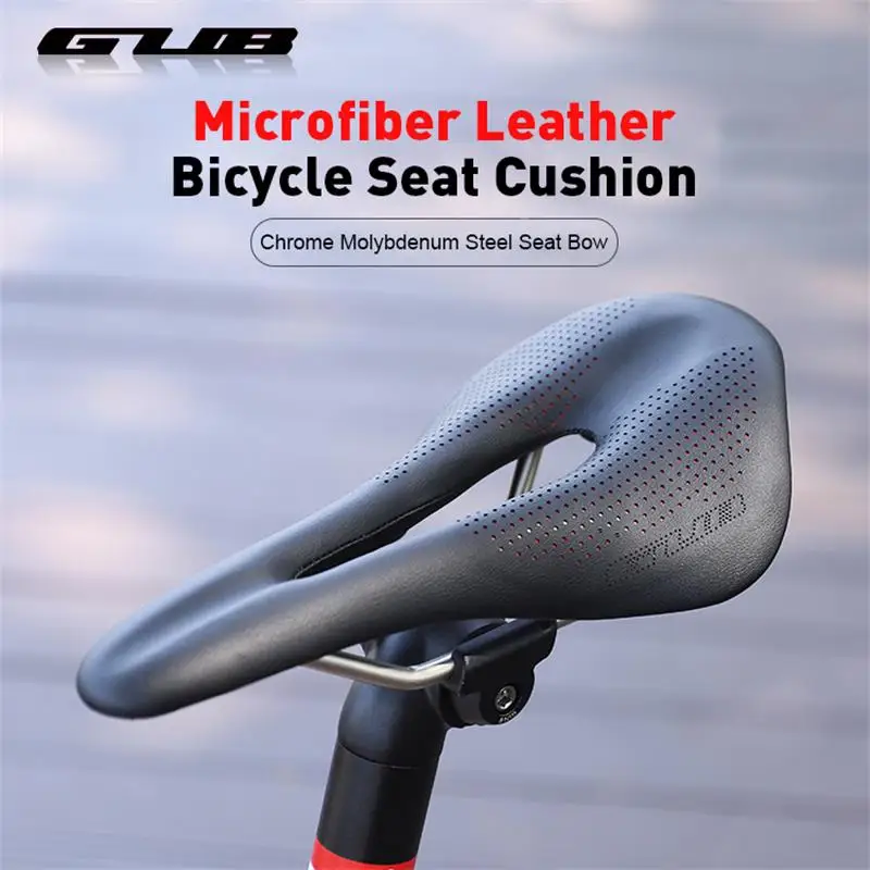 

GUB Hollow Breathable Bicycle Saddle Men Women MTB Road Bike Seat Microfiber Leather Comfortable Non-slip Racing Seat Cushion