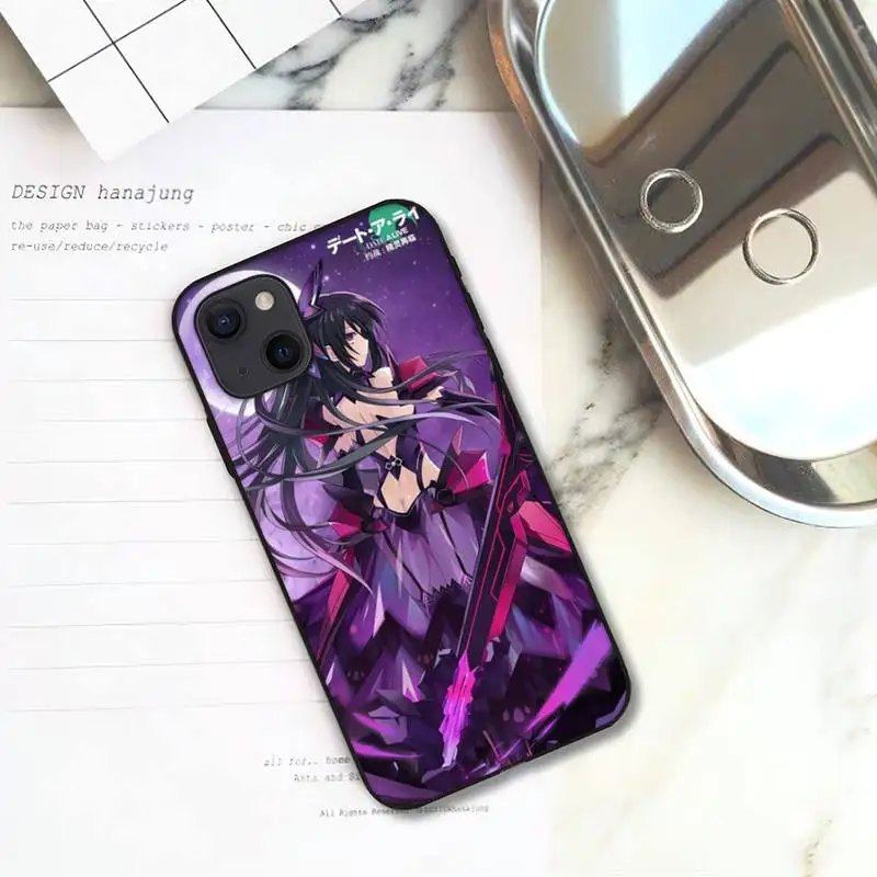 Чехол для телефона RUICHI DATE A LIVE Yatogami Tohka iPhone 11 12 Mini 13 Pro XS Max X 8 7 6s Plus 5 SE XR | Мобильные