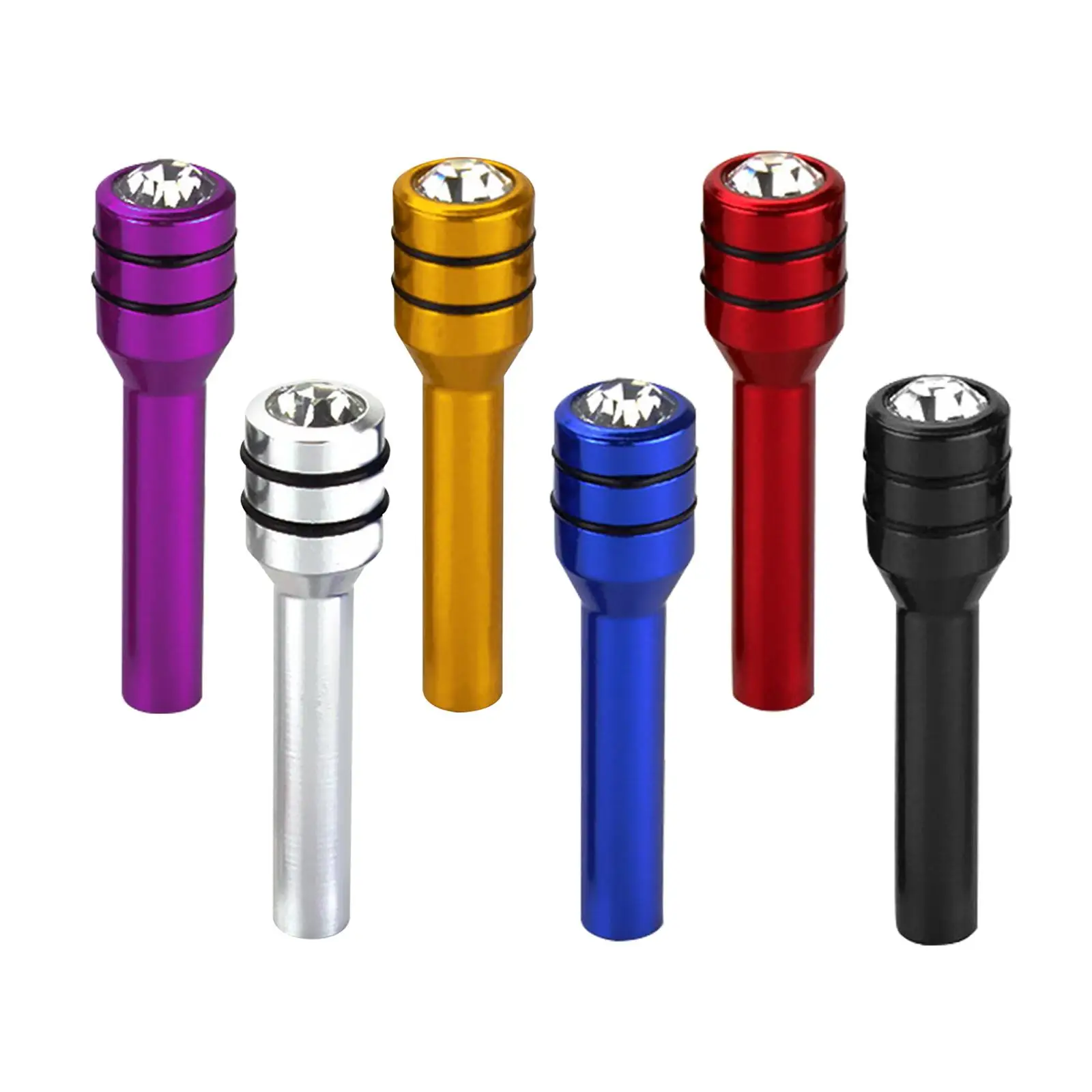 

2Pcs Auto Car Interior Door Lock Knob Pull Pin Cover Automotive Door Lock Universal 49mm Long Door Lock Knobs Decoration