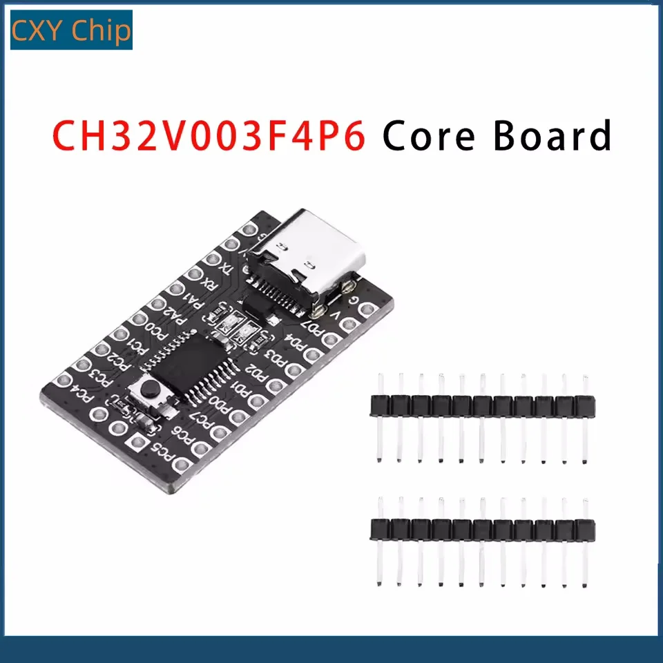 1/5 шт. CH32V003F4P6 основная плата CH32V003 макетная модуль микроконтроллера RISC-V процессор