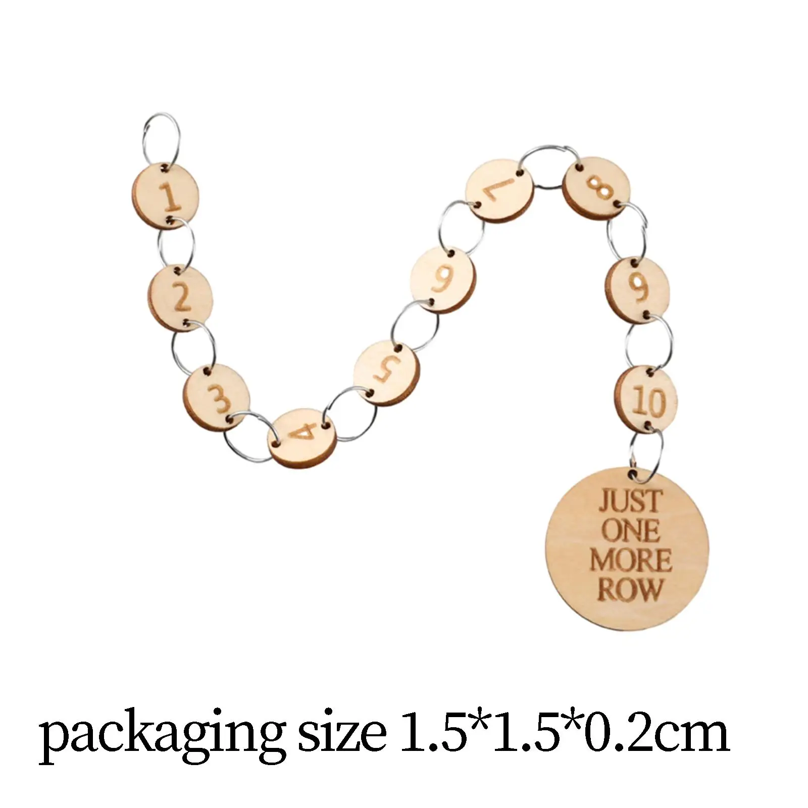 Маркеры с номером вязаный узор напоминание о дереве для шитья ткацких